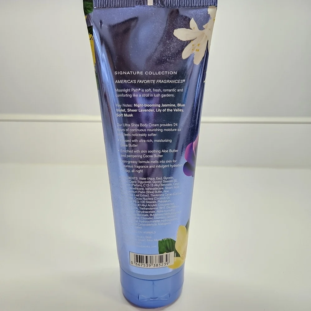 NEW Bath & Body Works Moon Light Path Ultra Shea Body Cream 8 OZ BBW